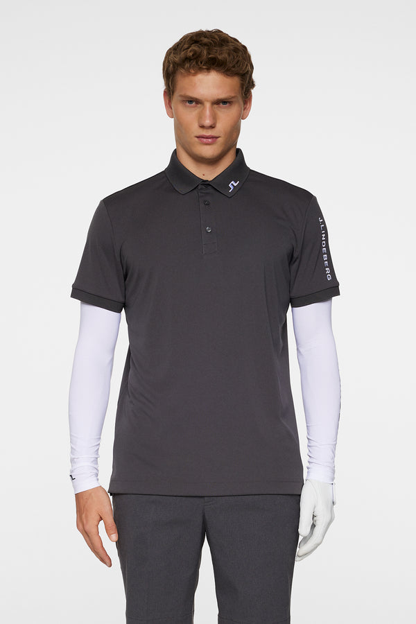 j.lindeberg Tour Tech Slim Fit Polo Asphalt