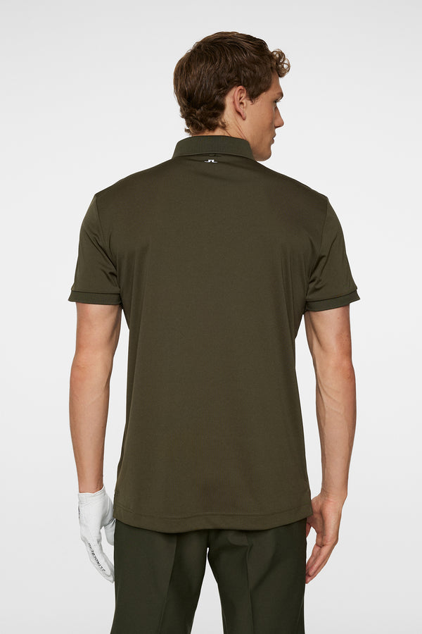 J.lindeberg Tour Tech Slim Fit Polo Forest Green