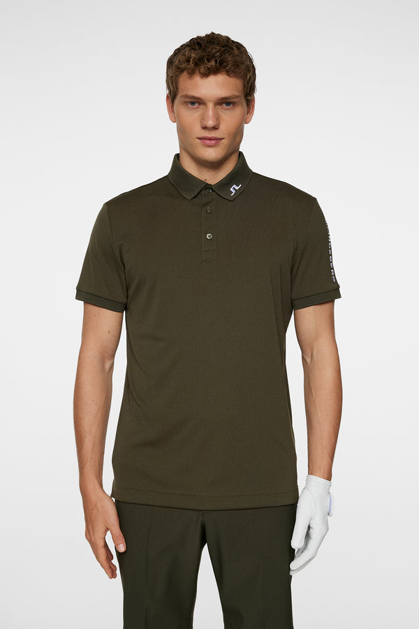 j.lindeberg Tour Tech Slim Fit Polo Forest Green