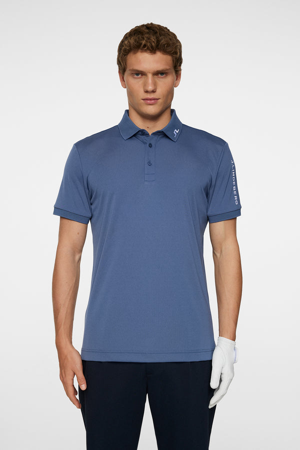 j.lindeberg Tour Tech Slim Fit Polo Vintage Indigo