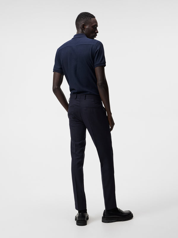 J.lindeberg Troy Pique Polo Shirt JL Navy