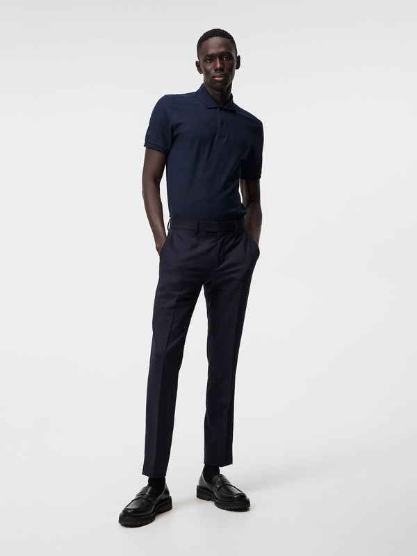 J.lindeberg Troy Pique Polo Shirt JL Navy