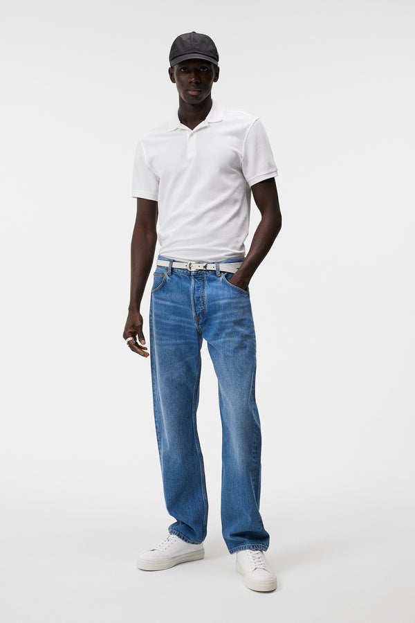 J.lindeberg Troy Pique Polo Shirt White