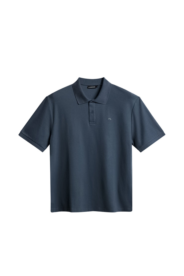 J.lindeberg Truls Polo Pique Ombre Blue
