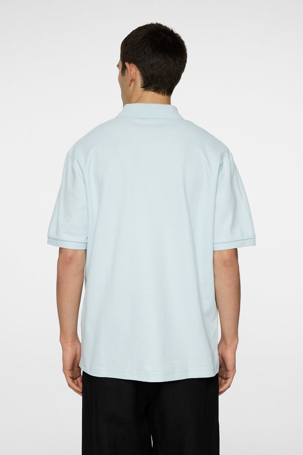 J.lindeberg Truls Polo Pique Winter Sky