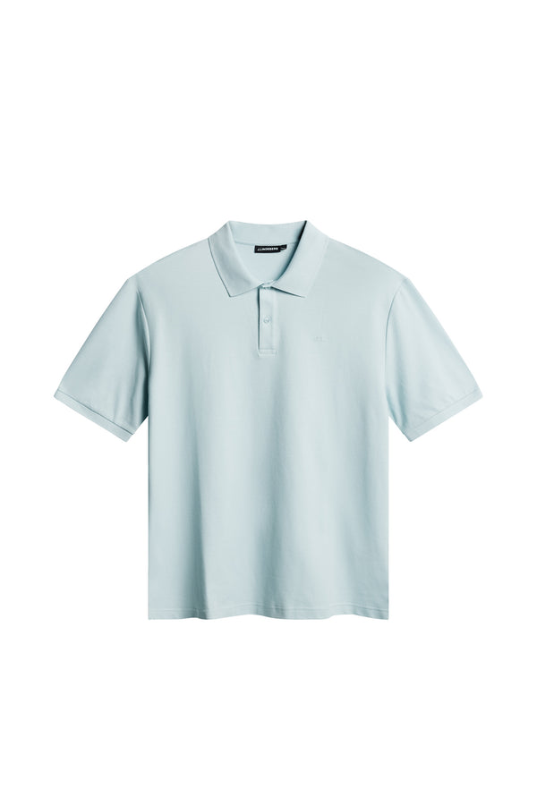 J.lindeberg Truls Polo Pique Winter Sky