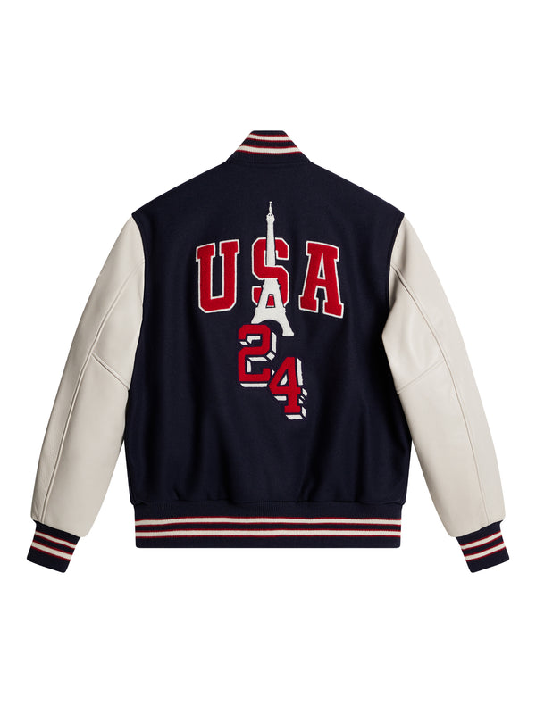 J.lindeberg USA Golf Golden Bear JKT Estate Blue