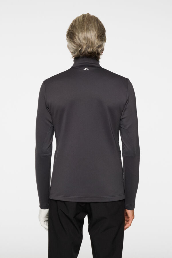 J.lindeberg Vinnie Quarter Zip Mid Layer Asphalt
