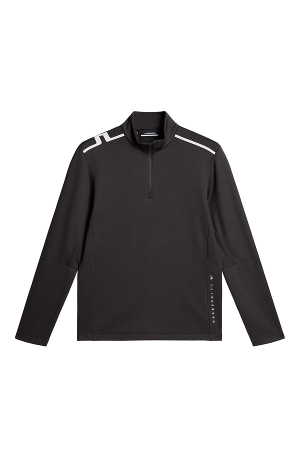 J.lindeberg Vinnie Quarter Zip Mid Layer Asphalt
