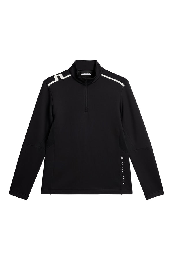 J.lindeberg Vinnie Quarter Zip Mid Layer Black