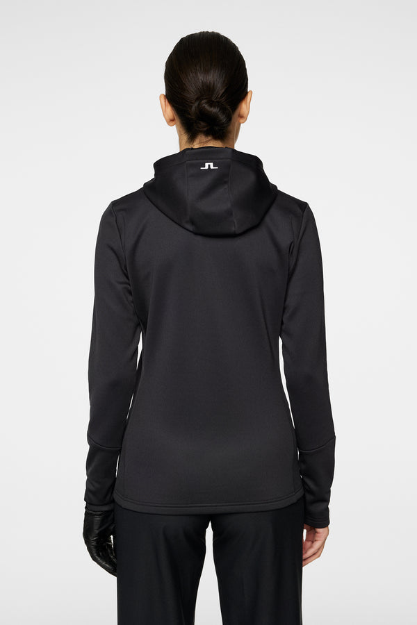 J.lindeberg W Aerial Zip Hood Black