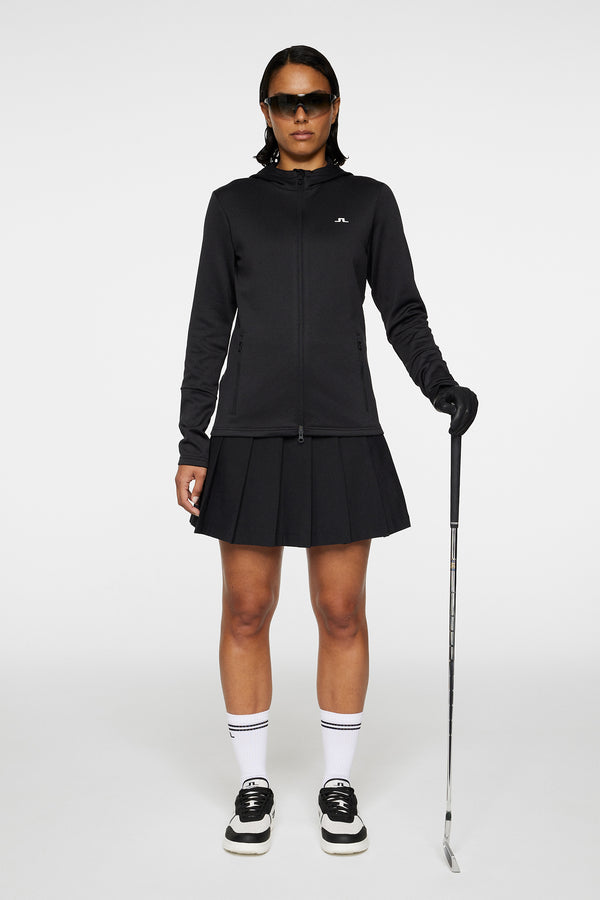 J.lindeberg W Aerial Zip Hood Black
