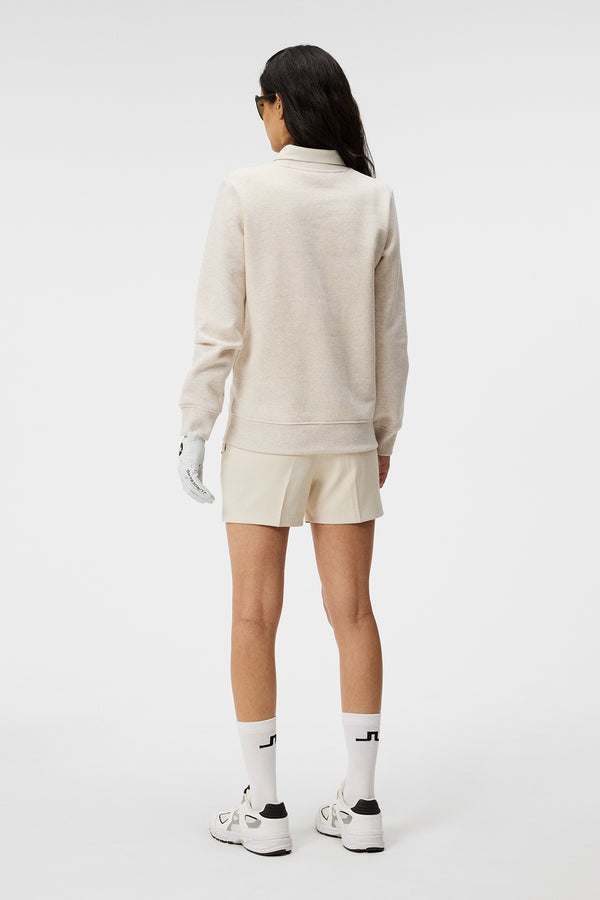 J.lindeberg W Alpha Crew Neck Beige Melange