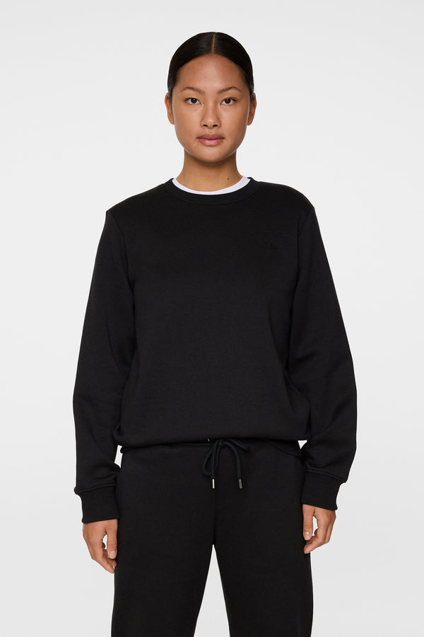 j.lindeberg W Alpha Crew Neck Black