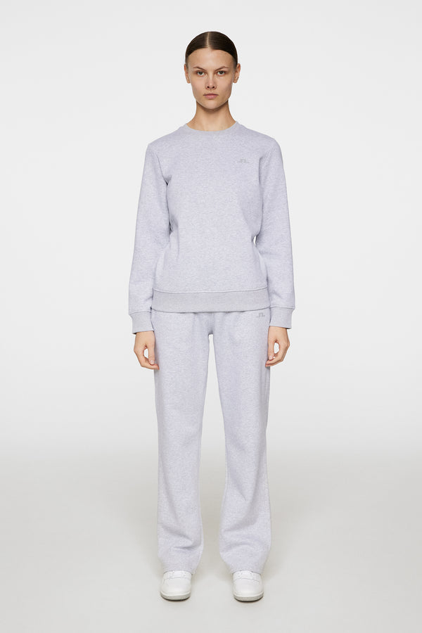 J.lindeberg W Alpha Crew Neck Light Grey Melange