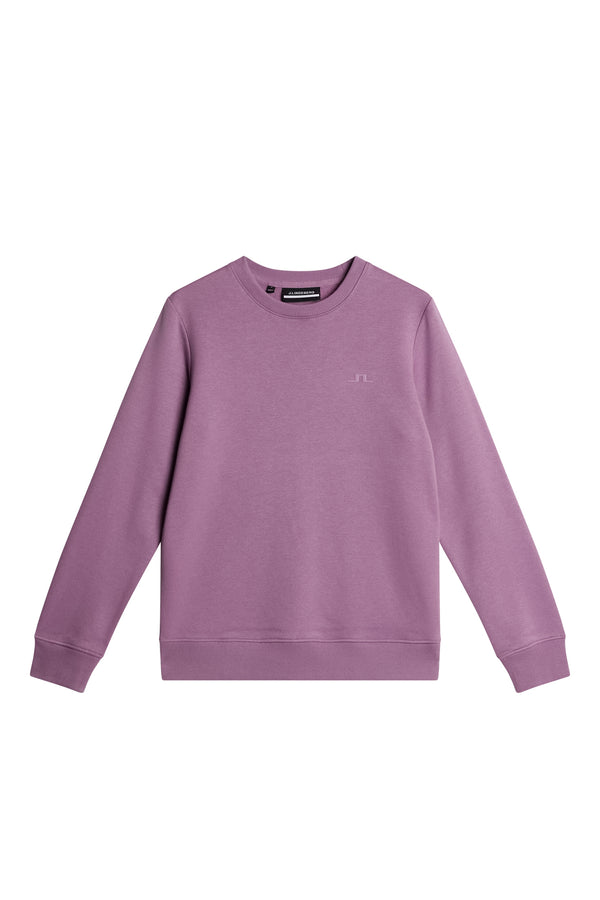 J.lindeberg W Alpha Crew Neck Very Grape