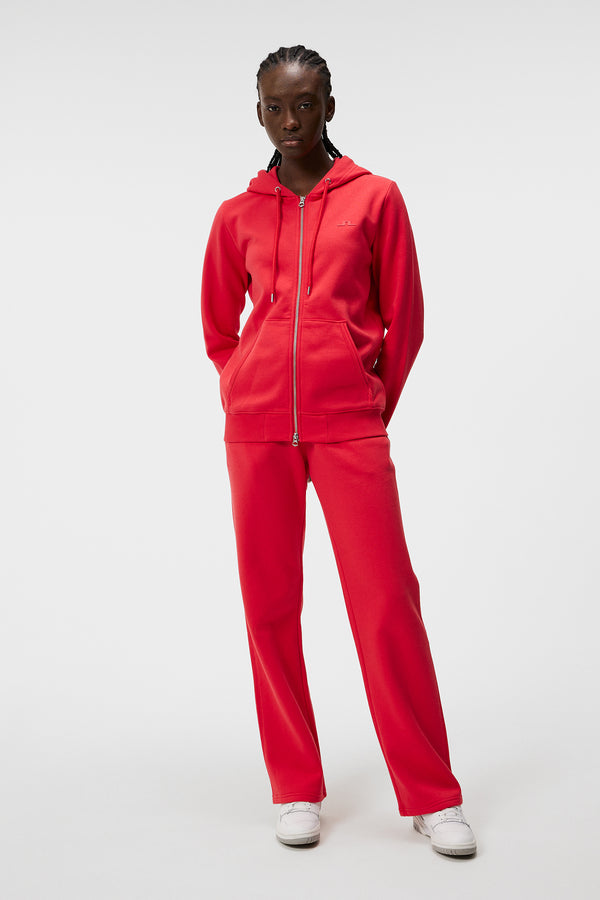 J.lindeberg W Alpha Zip Hood Bittersweet