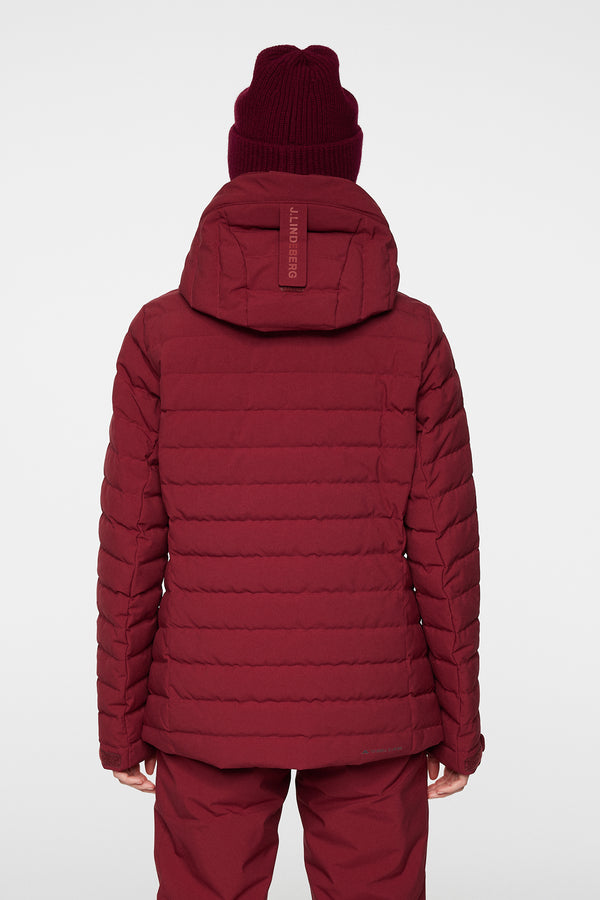J.lindeberg W Thermic Down Jacket Cabernet