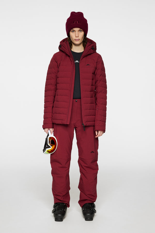 J.lindeberg W Thermic Down Jacket Cabernet