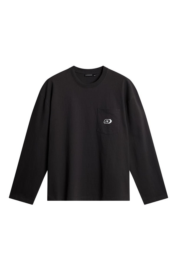 J.lindeberg Walsh LS Pocket Tee Washed Black