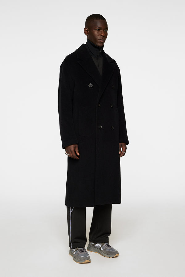 j.lindeberg Willy Wool Coat Black
