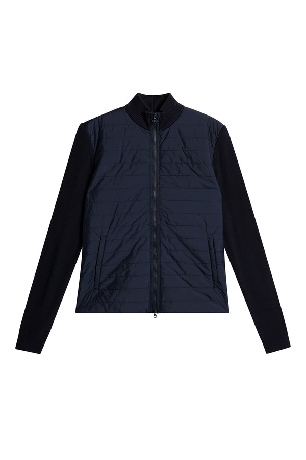 J.lindeberg Wren Knitted Hybrid Jacket JL Navy