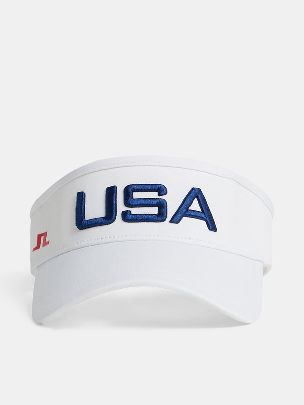 j.lindeberg Yada Visor White