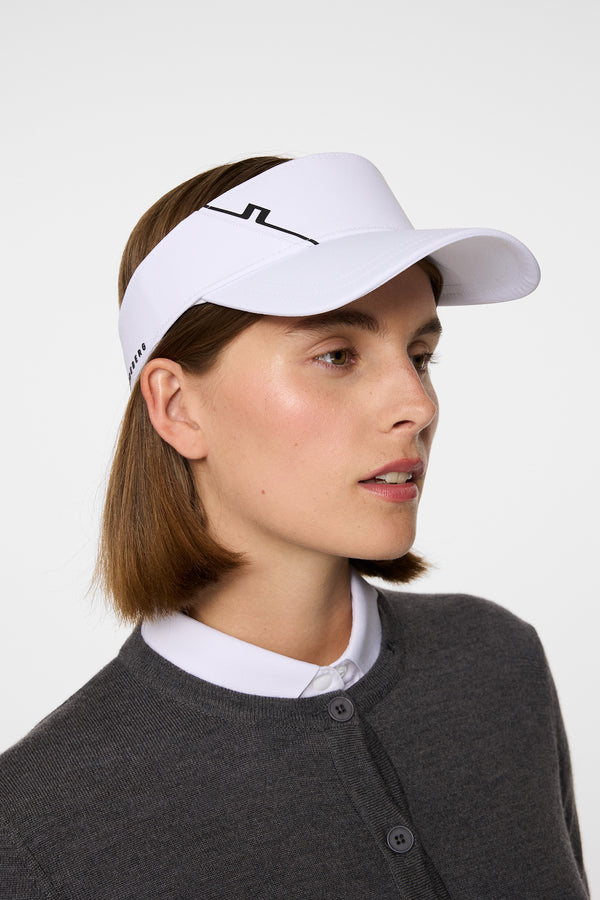j.lindeberg Yadina Visor White