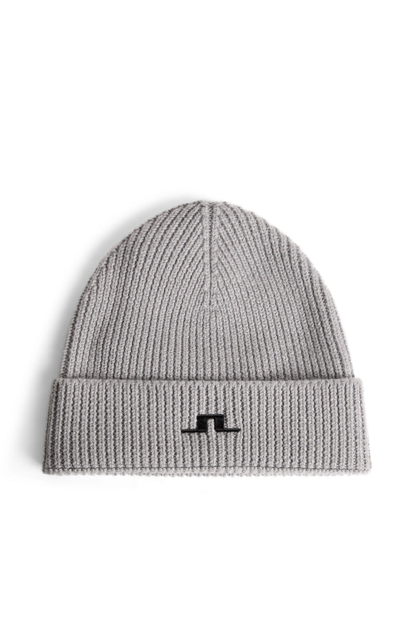 J.lindeberg Joaquim Merino Beanie Light Grey Melange