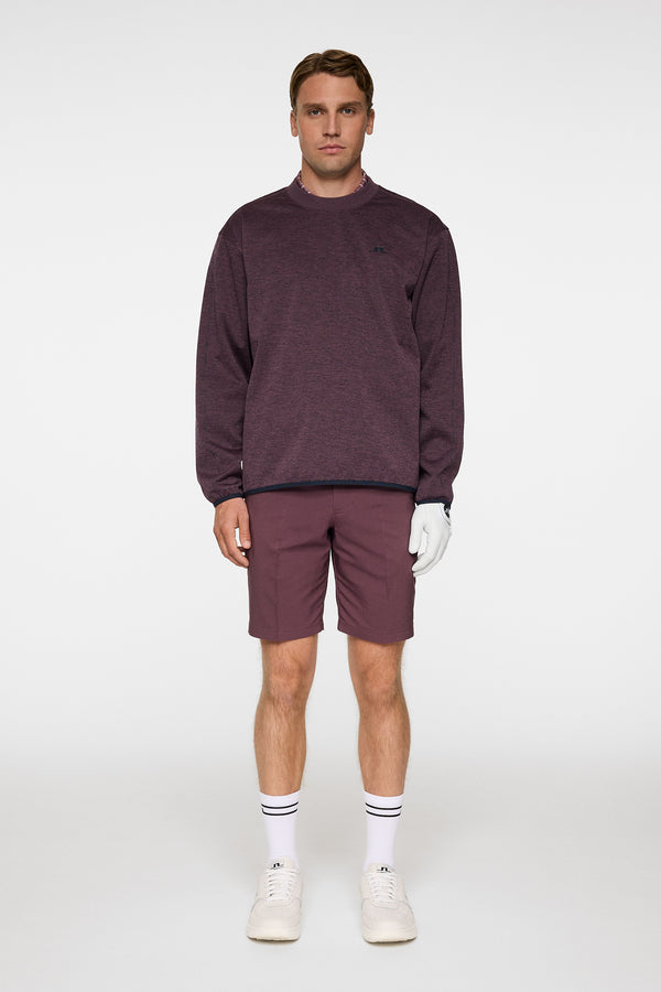 J.lindeberg Jose Windblock Crew Neck Huckleberry Melange