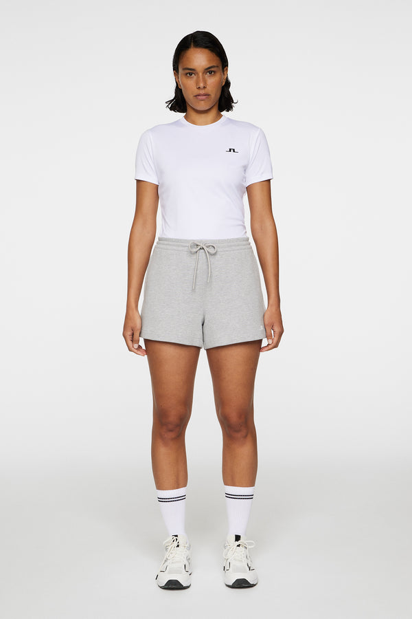 J.lindeberg Mikki Sweatshirt Shorts Light Grey Melange