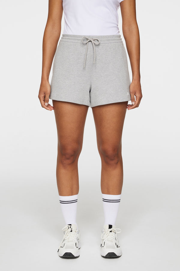 j.lindeberg Mikki Sweatshirt shorts Light Grey Melange