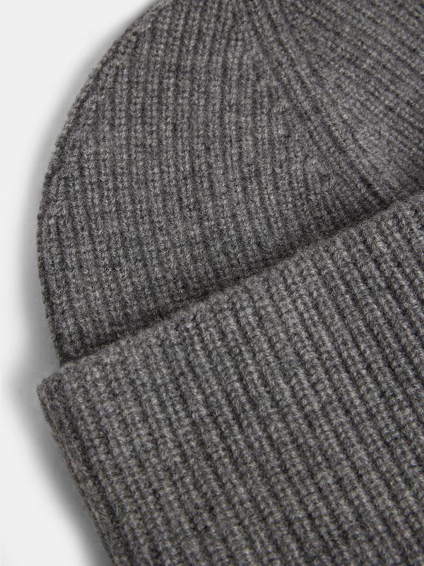 J.lindeberg Monti Cashmere Blend Beanie Mid Grey Melange