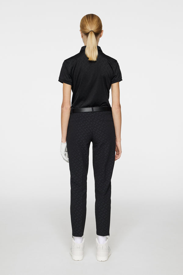J.lindeberg Pia Bridge Pant Tour Geo Jacquard Black M