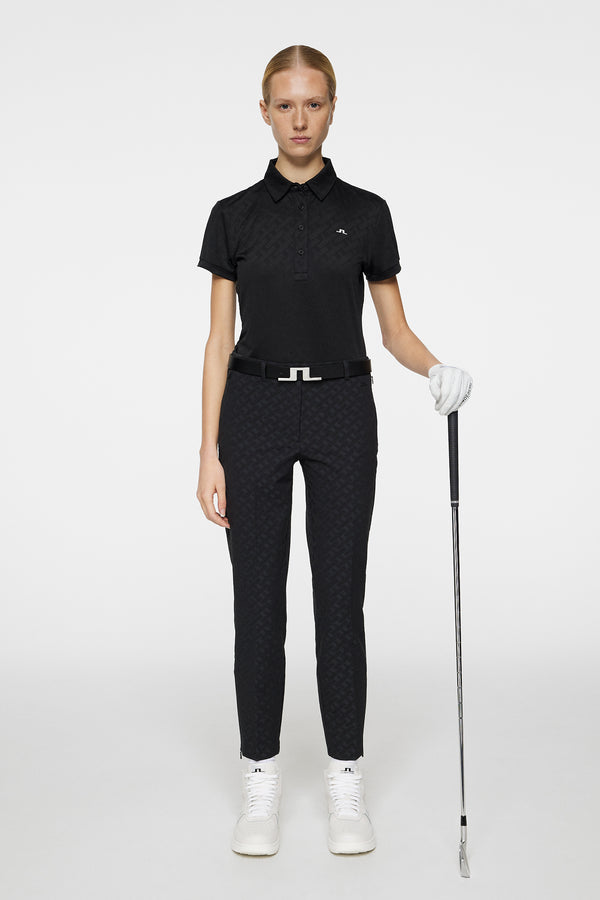 J.lindeberg Pia Bridge Pant Tour Geo Jacquard Black M