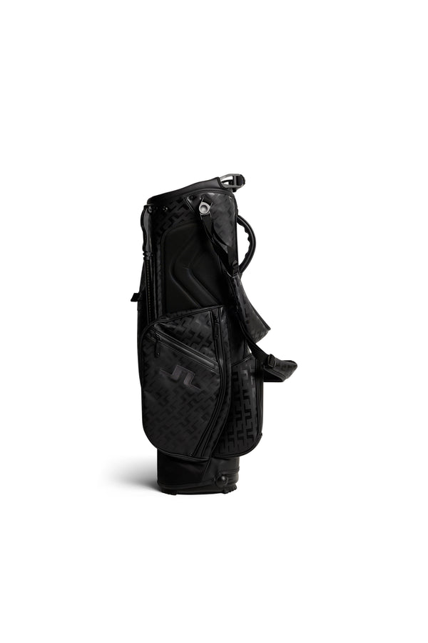 J.lindeberg Play Stand Bag Print Tour Geo Tonal Black M