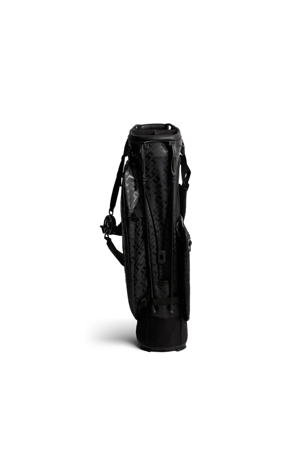 J.lindeberg Play Stand Bag Print Tour Geo Tonal Black M