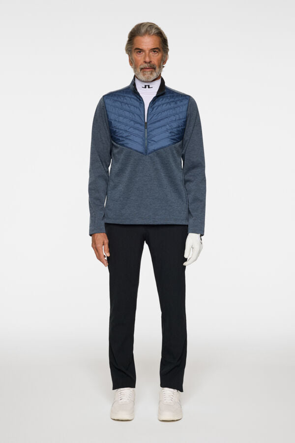 J.lindeberg Raph Quilt Hybrid Jacket Vintage Indigo Melange