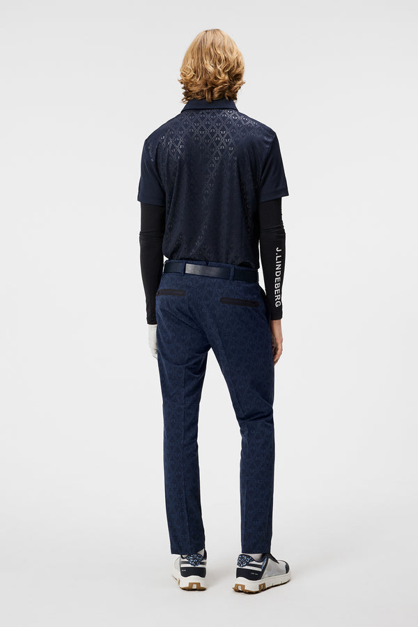 J.lindeberg Sands Jacquard Pant Geo Jacquard JL Navy
