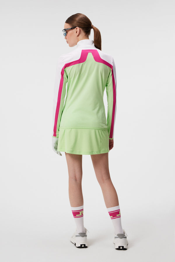 J.lindeberg Seasonal Janice Mid Layer Paradise Green