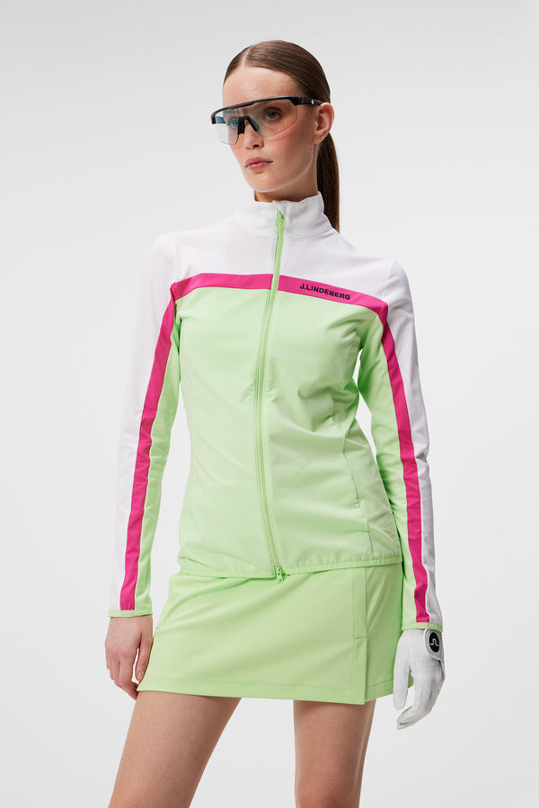 j.lindeberg Seasonal Janice Mid Layer Paradise Green