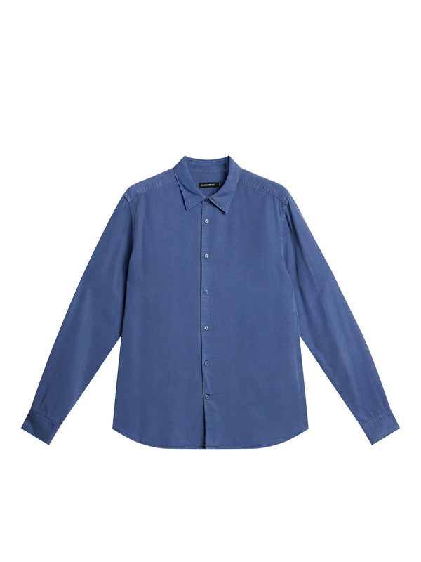 J.lindeberg Slim LS Comfort Tencel Shirt Bijou Blue