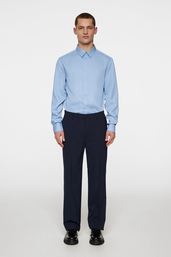 J.lindeberg Slim LS Comfort Tencel Shirt Rain Washed