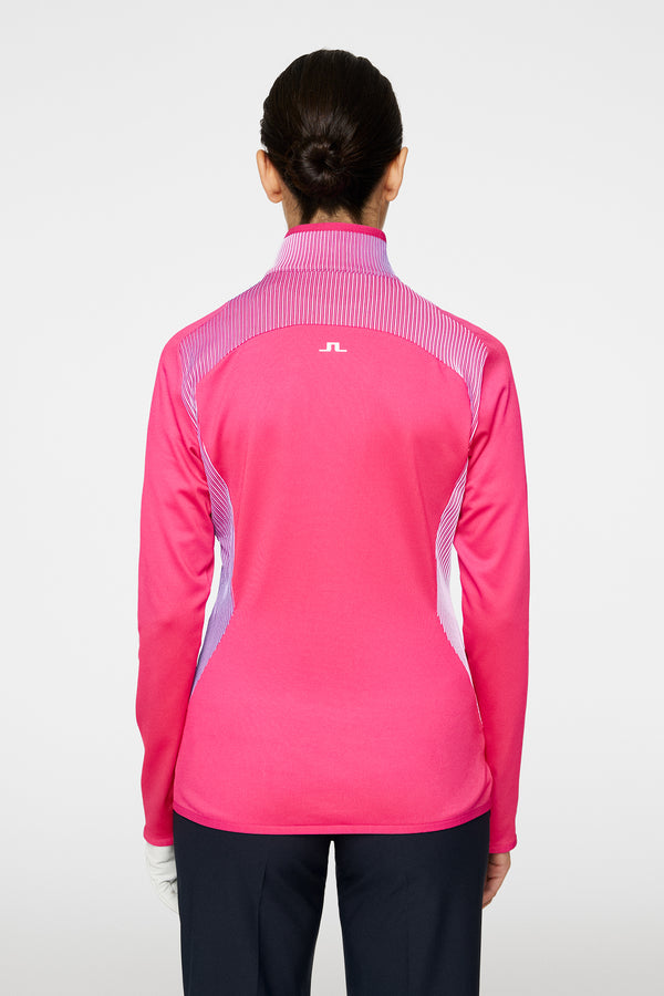 J.lindeberg Thelma Thermolite Mid Layer Pink Peacock