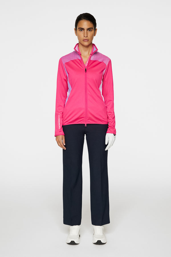 J.lindeberg Thelma Thermolite Mid Layer Pink Peacock