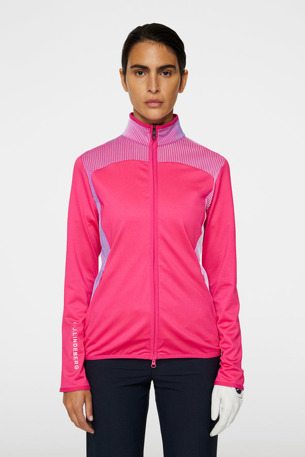 j.lindeberg Thelma Thermolite Mid Layer Pink Peacock