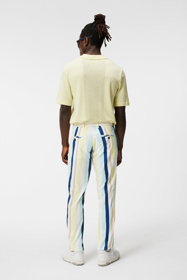 J.lindeberg Tim Print Pant Painted Stripe Wax Yellow