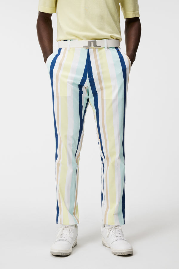 j.lindeberg Tim Print Pant Painted Stripe Wax Yellow