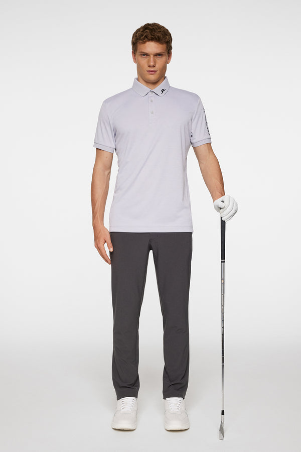 J.lindeberg Tour Tech Slim Fit Polo Light Grey Melange