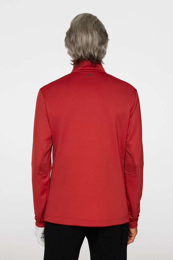 J.lindeberg Vinnie Quarter Zip Mid Layer Bossa Nova